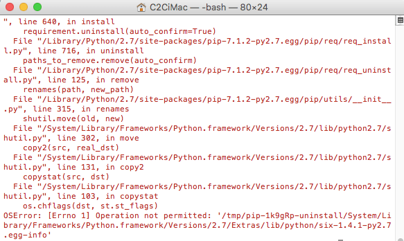 Error saat install mlpy pada OS X El Capitan